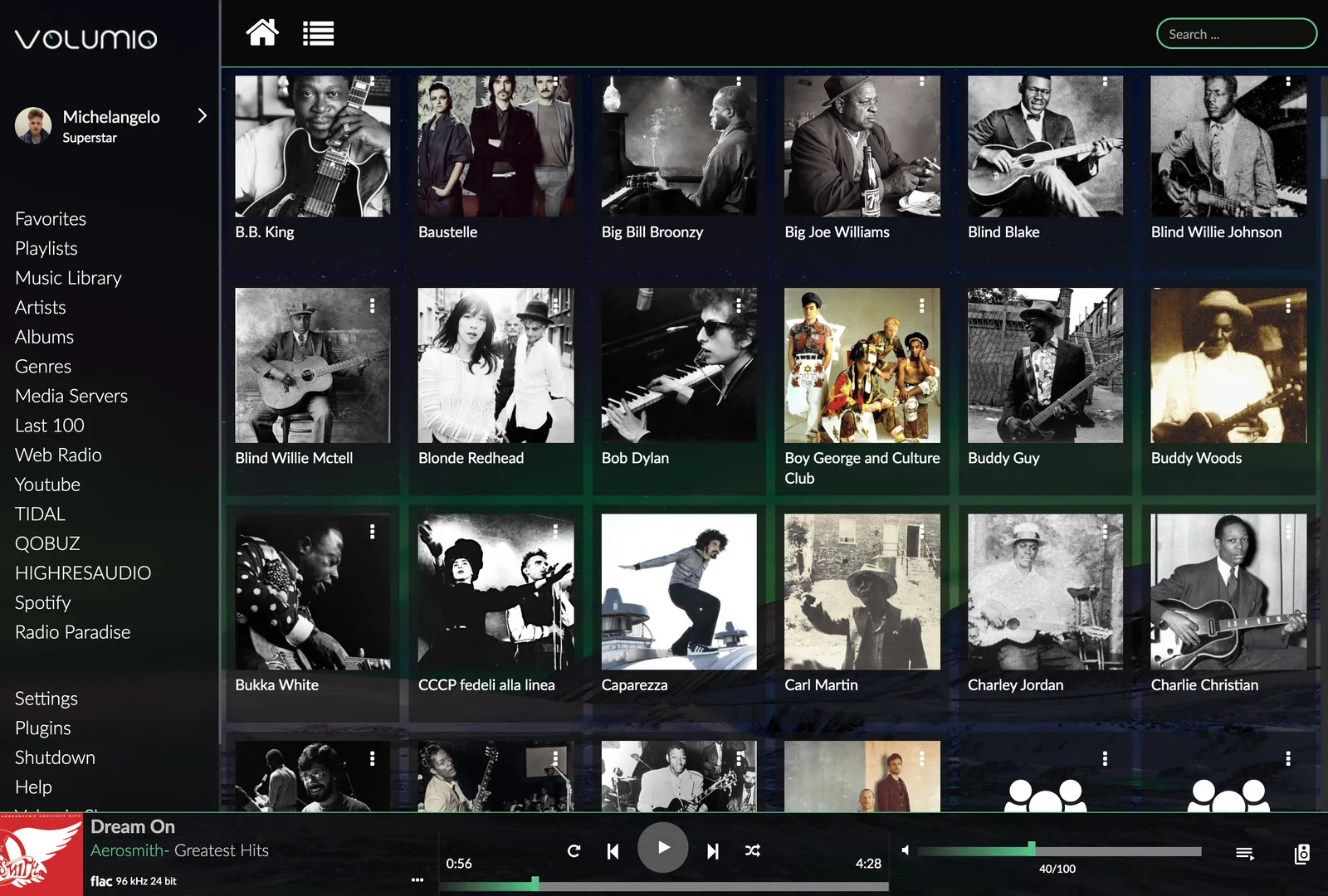 Volumio desktop version
