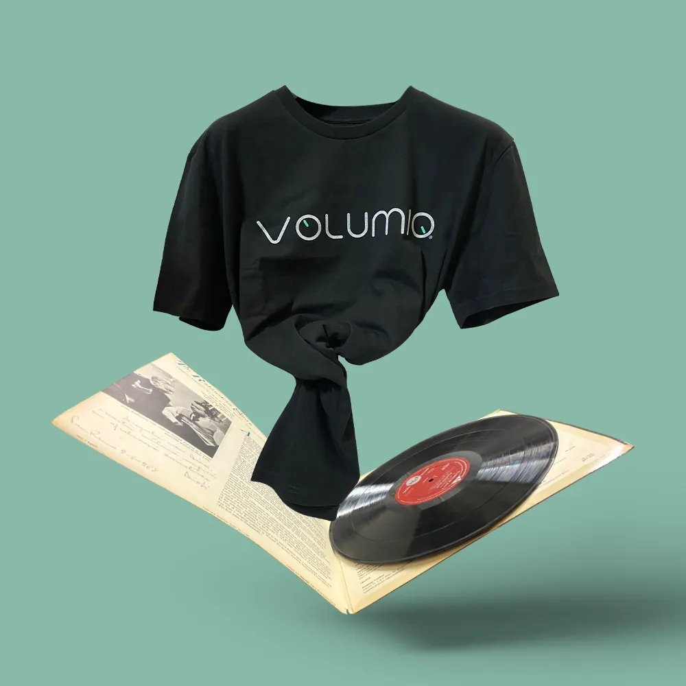 Tshirt vinyl volumio